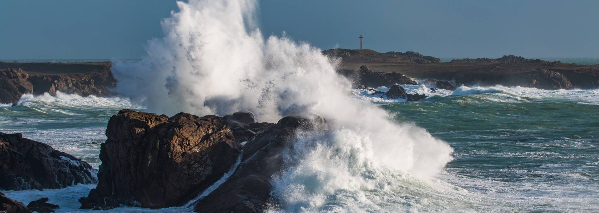 Sturm auf der Ile d'Yeu