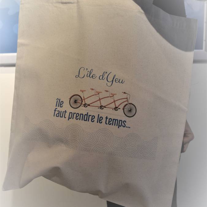 •	Leinentasche - Tote Bag Ile d'Yeu (8 €)