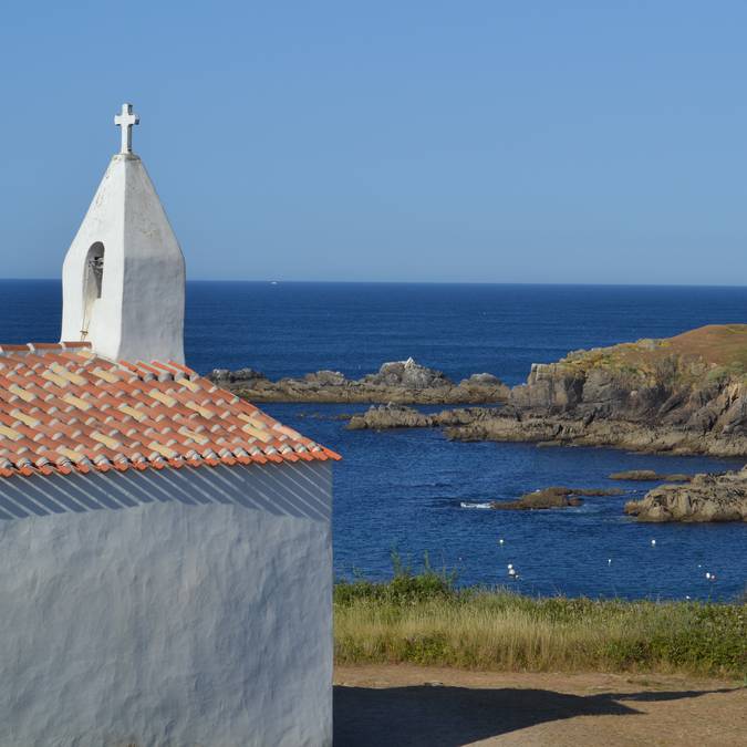 Die Kapelle Notre-Dame de Bonne-Nouvelle, Port de la Meule, Ile d'Yeu