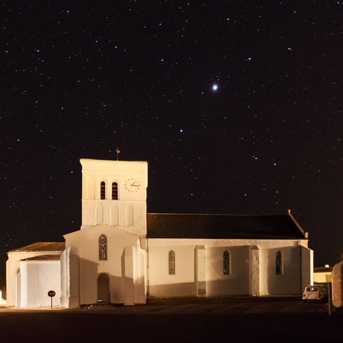 Die Kirche Saint Sauveur, Ile d'Yeu