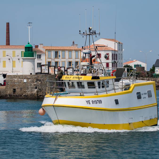 Der Fischerhafen Port-Joinville, Ile d'Yeu