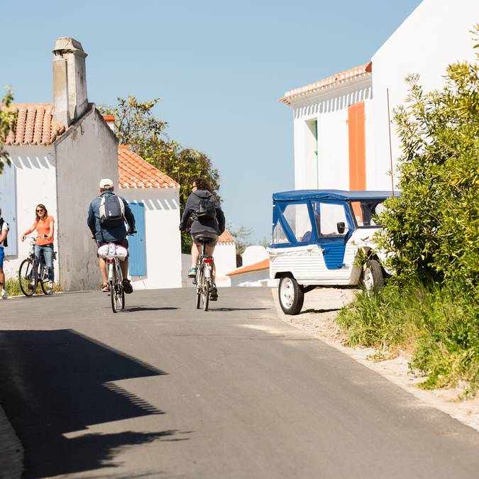 Radwanderung in La Meule, Ile d'Yeu 