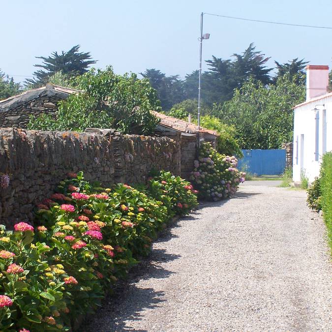 Straßen in Saint Sauveur, Ile d'Yeu